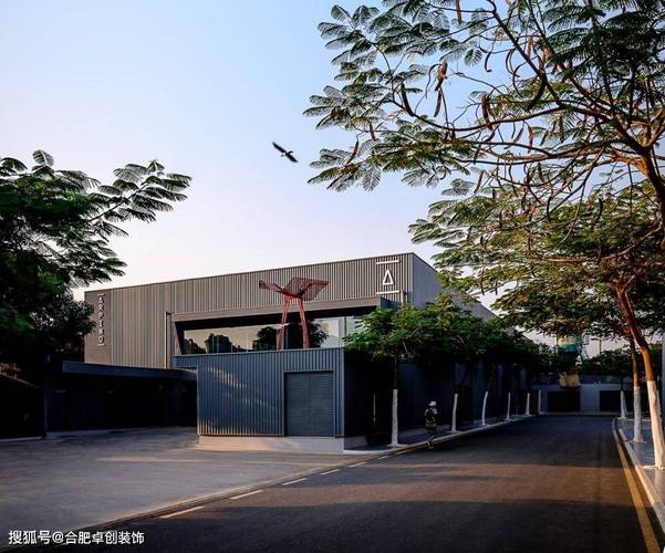 合肥裝修,炫酷帶感的工廠辦公室裝修設(shè)計案例